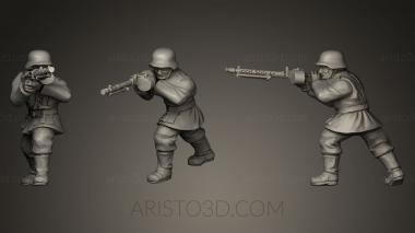 Military figurines (STKW_0080) 3D model for CNC machine